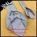 Großhandel nach Maß 100% Gestreifte Woven Seven Fold Silk Tie